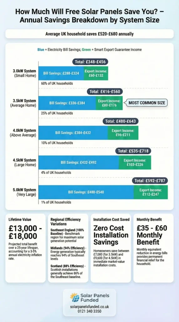 FREE SOLAR SAVINGS CALCULATOR VISUAL