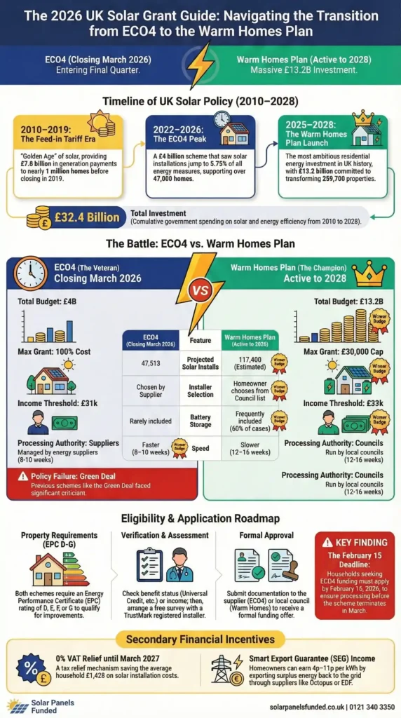 GOVERNMENT SOLAR GRANT BUDGET ALLOCATION PIE CHART