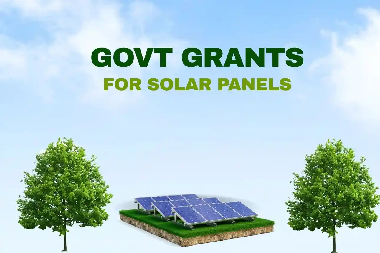 government grants for solar panels
